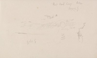 Il taccuino del canale da Joseph Mallord William Turner